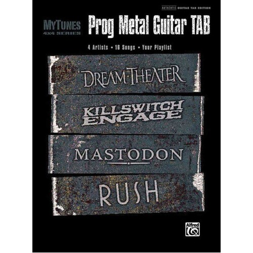 Mytunes Prog Metal Guitar TAB (Softcover Book)