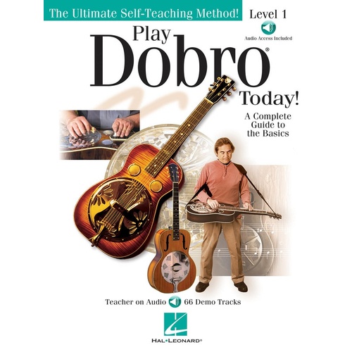 Play Dobro Today Lev 1 Book/Online Audio (Softcover Book/Online Audio)