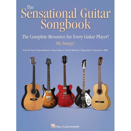 Sensational Guitar Songbook Guitar TAB (Softcover Book)