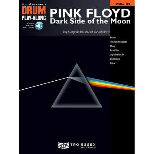Dark Side of the Moon Drum Playalong V24 BK/OLA by Hal Leonard