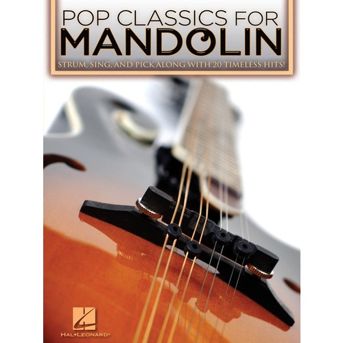 Pop Classics For Mandolin TAB (Softcover Book)