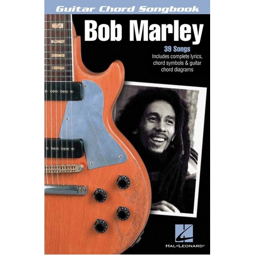 Bob Marley Guitar Chord Songbook - 40 Songs with Lyrics & Chords, 112 Pages, Hal Leonard