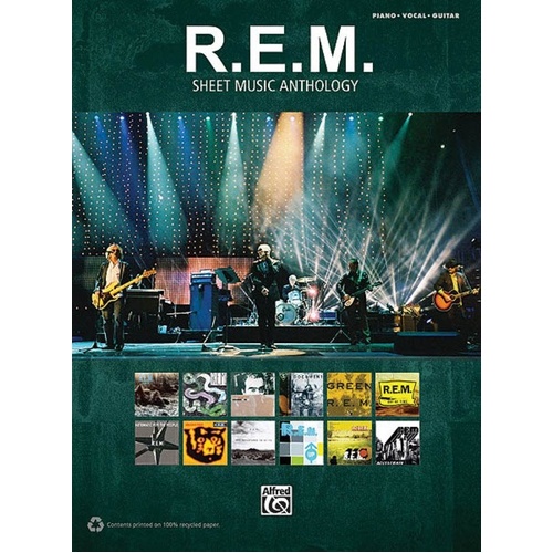R.E.M. Sheet Music Anthology PVG - 132 Pages of Favorites