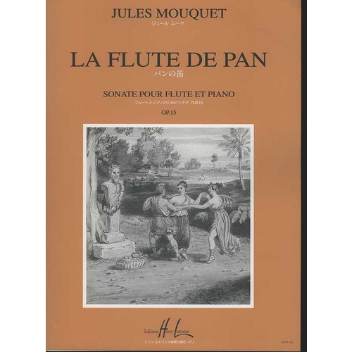 Mouquet - Sonata Op 15 La Flute De Pan Flute/Pinno