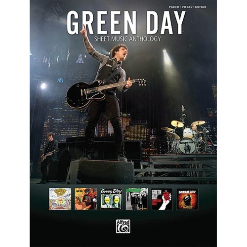 Green Day Sheet Music Anthology PVG - 22 Hits for Piano, Vocal & Guitar, 152 Pages