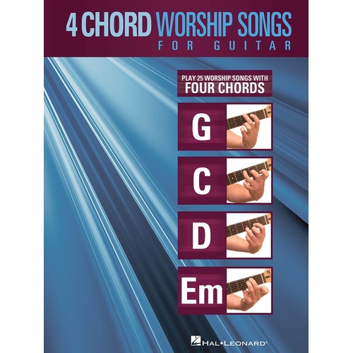 4 Chord Worship Songs For Guitar (Softcover Book)