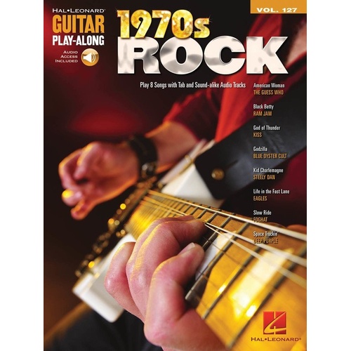 1970s Rock Guitar Play-Along V127 BK/OLA