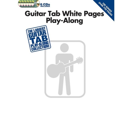 Guitar Tab White Pages Play-Along with 6 CDs - Hal Leonard