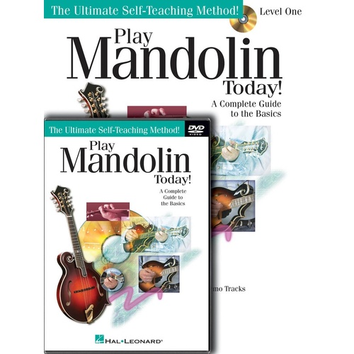 Play Mandolin Today Beginners Pack Book/CD/DVD (Softcover Book/CD/DVD)