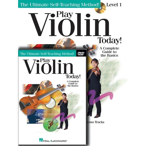 Play Violin Today Beginner's Pack Level 1 with Audio and DVD Instruction