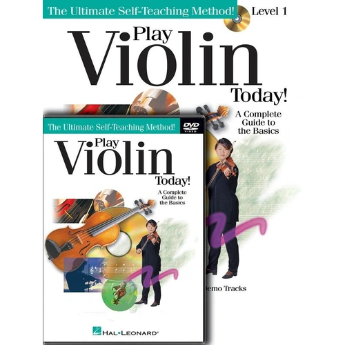 Play Violin Today Beginner's Pack Level 1 with Book, Online Audio, and DVD
