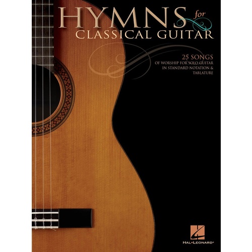Hymns For Classical Guitar (Softcover Book)