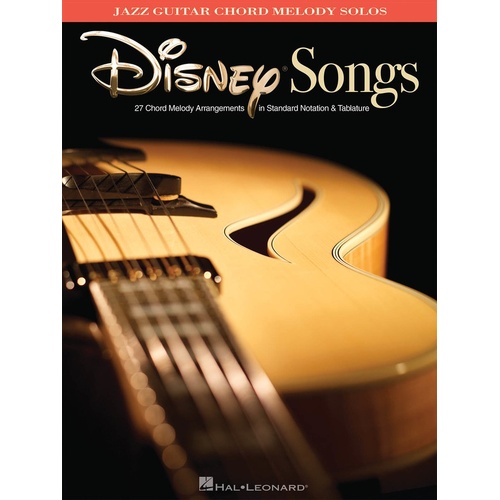Disney Songs For Jazz Guitar (Softcover Book)