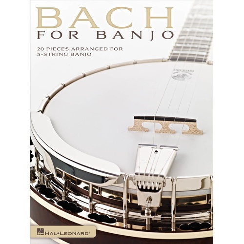 Bach For Banjo (Softcover Book)