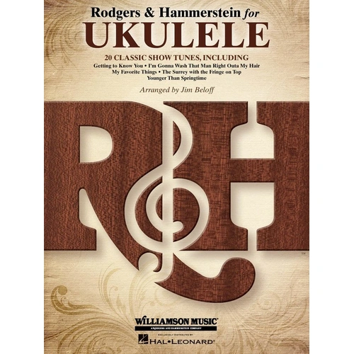 Rodgers & Hammerstein Ukulele Songbook by Hal Leonard, 48 Pages, 20 Classic Show Tunes