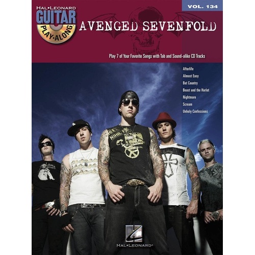 Avenged Sevenfold Guitar Play-Along Book/CD V134