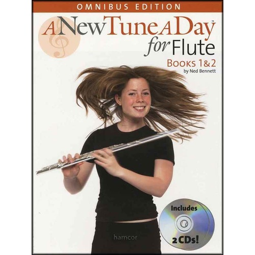 A NEW TUNE A DAY FLUTE BookS 1-2 Book/CD
