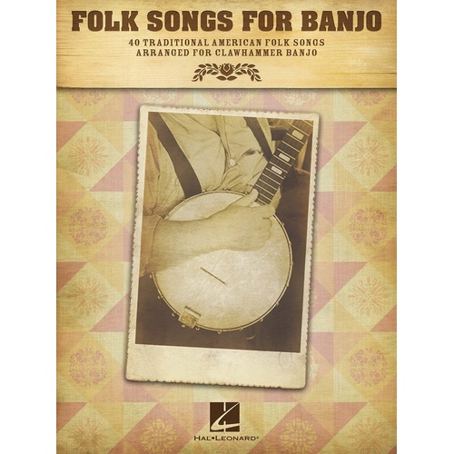 Folk Songs For Banjo 