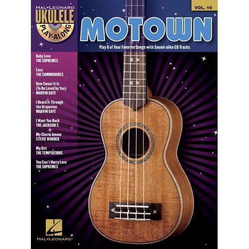 Motown Ukulele Play-Along Book with CD V10