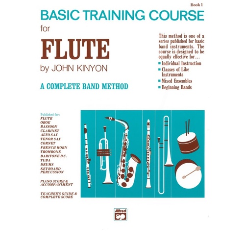 Basic Training Course Book 1 for Flute