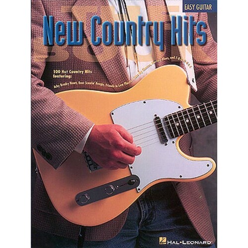 New Country Hits Book Easy Guitar (Softcover Book)