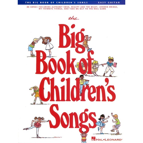 The Big Book Of Childrens Songs Easy Guitar (Softcover Book)