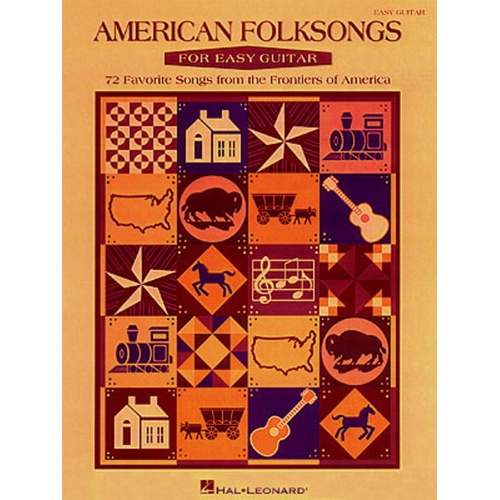 American Folk Songs Easy Guitar (Softcover Book)