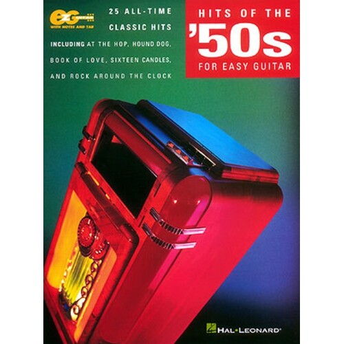 Hits Of The 50s Easy Guitar Notes and TAB (Softcover Book)