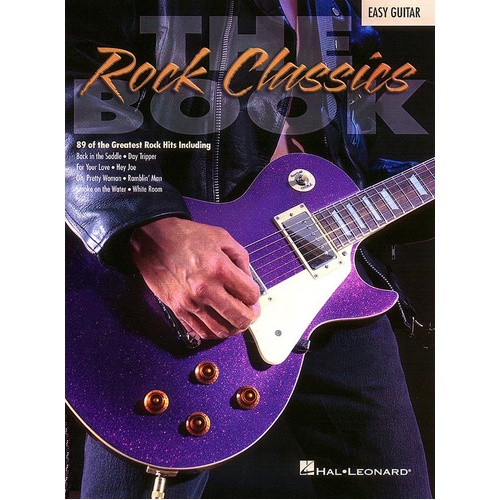 Rock Classics The Book Easy Guitar (Softcover Book)