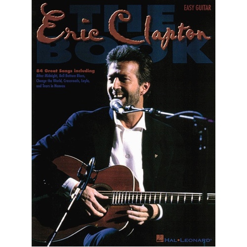 The Eric Clapton Book Easy Guitar (Softcover Book)