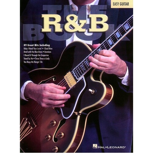 R&B The Book For Easy Guitar (Softcover Book)