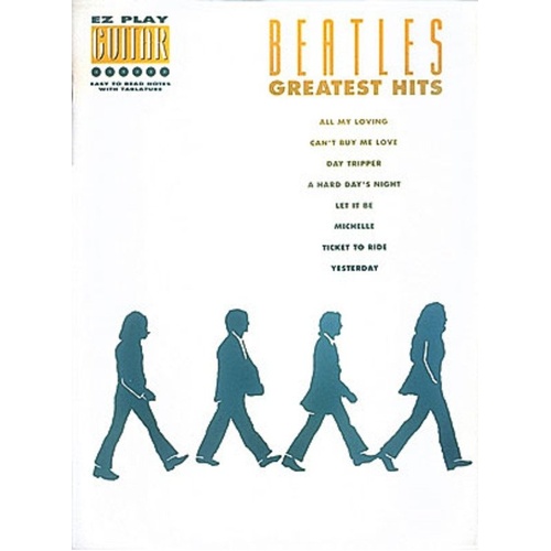 The Beatles Greatest Hits EZ Play Guitar Songbook