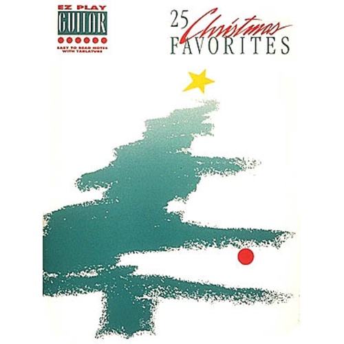 25 Christmas Favorites EZ Play Guitar (Softcover Book)