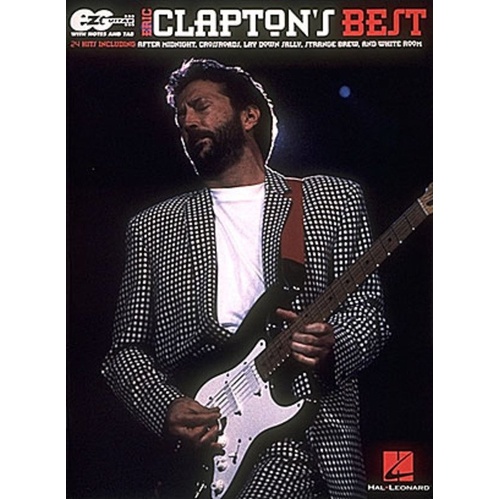 Eric Clapton's Best Easy Guitar Tab Songbook