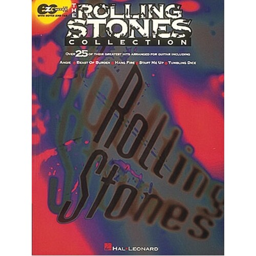 Rolling Stones Collection Easy Guitar TAB (Softcover Book)