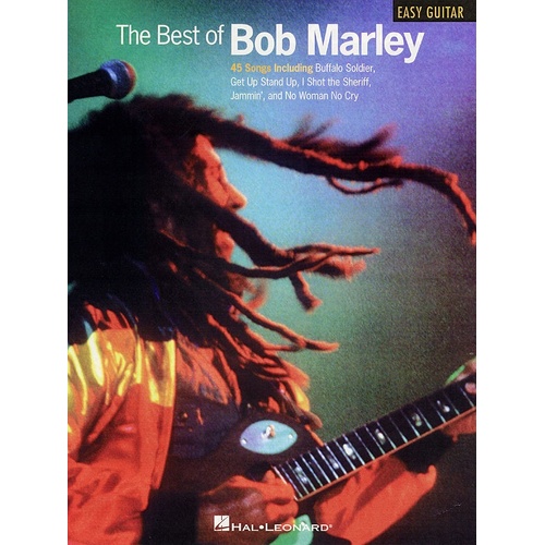 The Best Of Bob Marley Easy Guitar (Softcover Book)