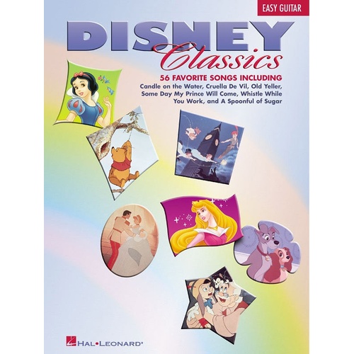 Disney Classics Easy Guitar (Softcover Book)