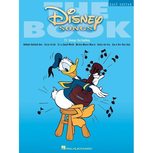 Disney Songs Easy Guitar Songbook by Hal Leonard, 112 Pages
