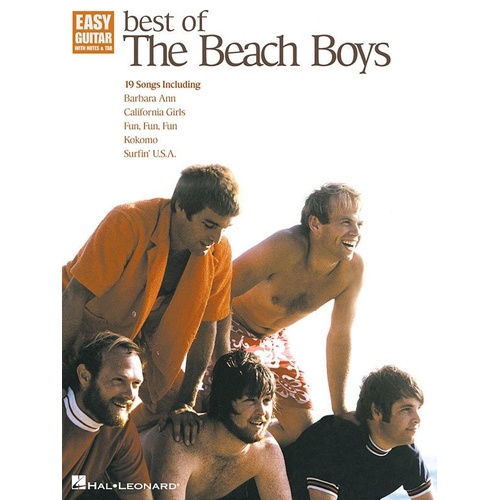 Best of the Beach Boys Easy Guitar Songbook