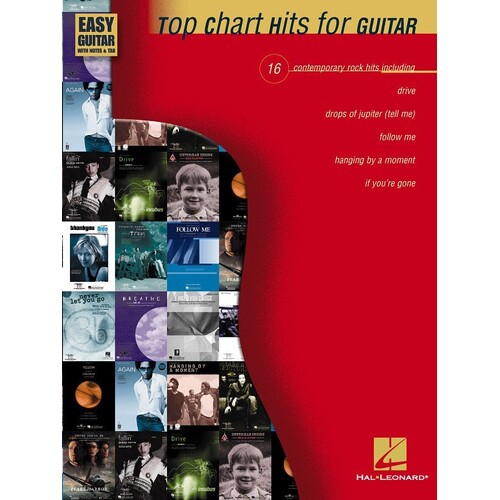 Top Chart Hits For Guitar Easy Guitar Notes (O/P (Softcover Book)