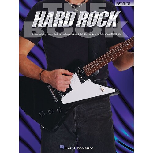 Hard Rock The Book Easy Guitar (Softcover Book)