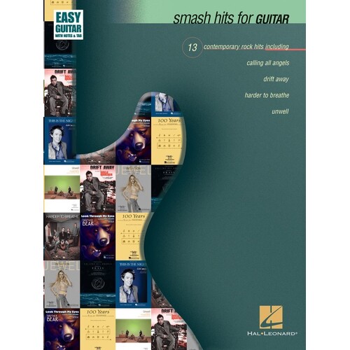 Smash Hits For Easy Guitar Notes TAB (Softcover Book)