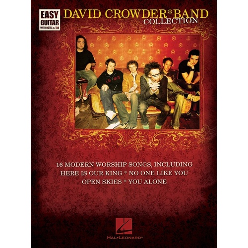 David Crowder Band Collection Easy Guitar (Softcover Book)