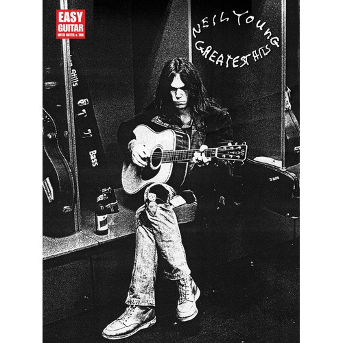 Neil Young - Greatest Hits Easy Guitar Notes & TAB Songbook
