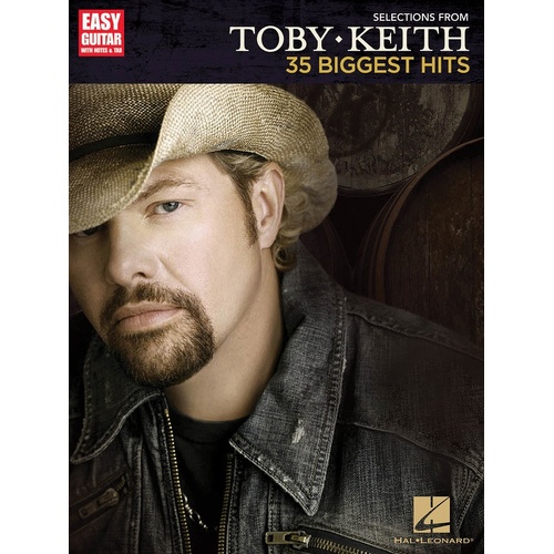 Toby Keith Biggest Hits Easy Guitar TAB (Softcover Book)