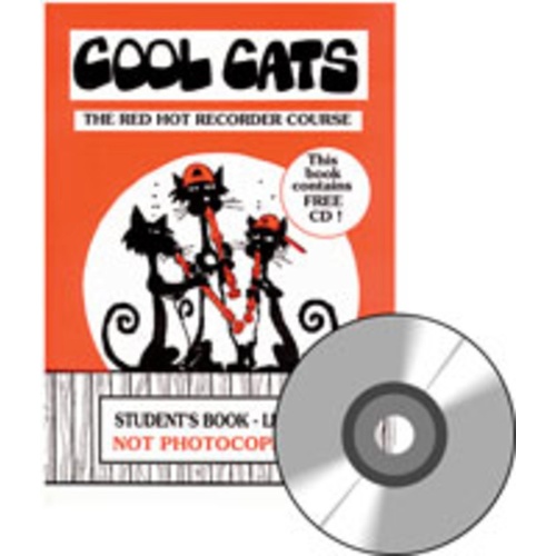 COOL CATS RECORDER STUDENT Book/CD LEV 1