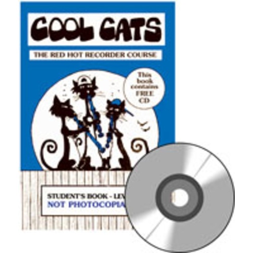 COOL CATS RECORDER STUDENT Book/CD LEV 2