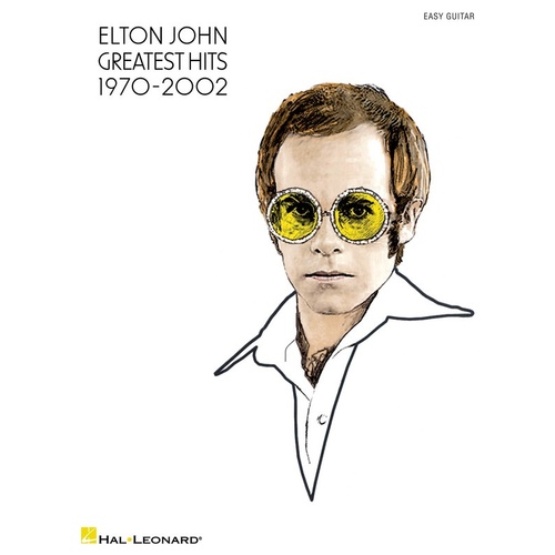 Elton John - Greatest Hits 1970-2002 Easy Guitar (Softcover Book)