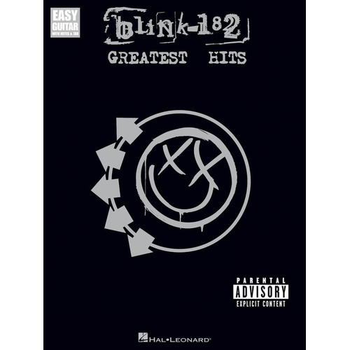 Blink 182 Greatest Hits Easy Guitar (Softcover Book)