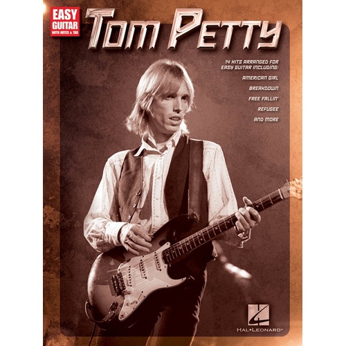 Tom Petty Easy Guitar Notes TAB (Softcover Book)